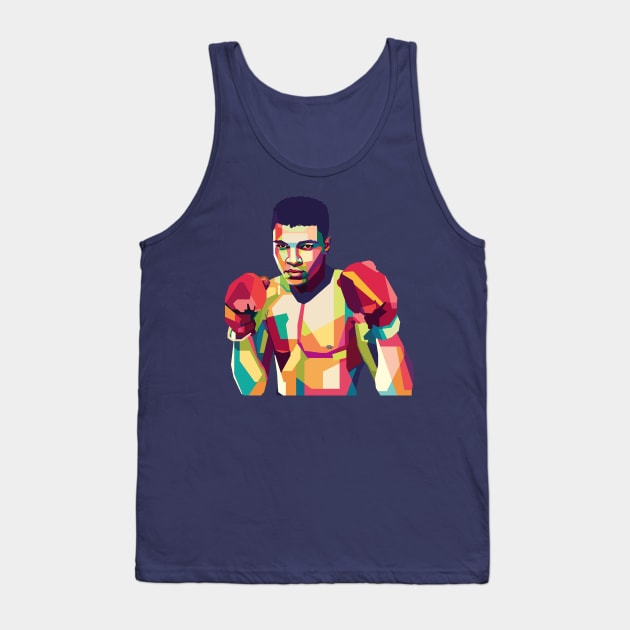 Muhammad Ali The Greatest Tank Top by Creativedy Stuff